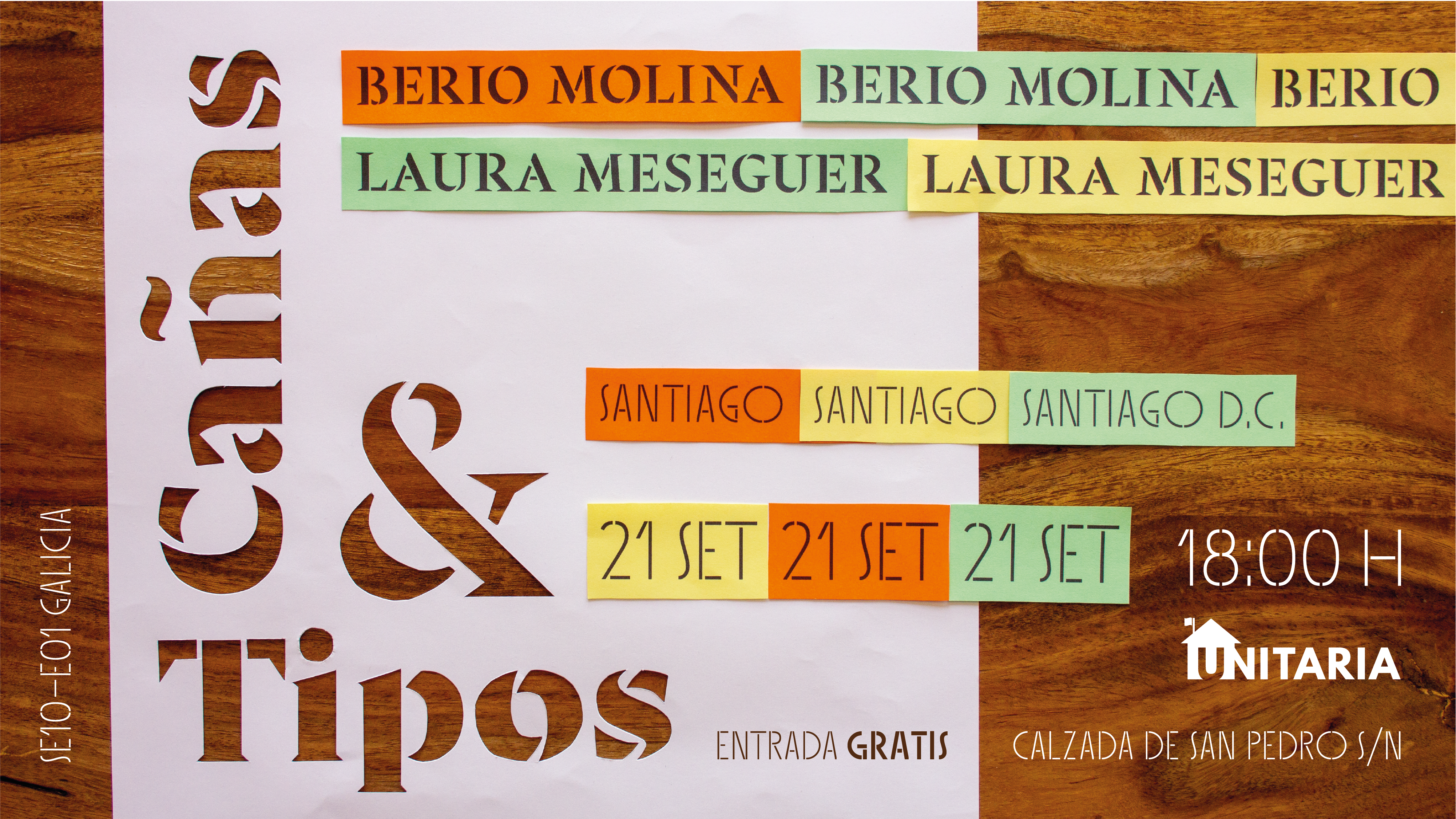 Conferencia en Cañas y Tipos. Septiembre 2024